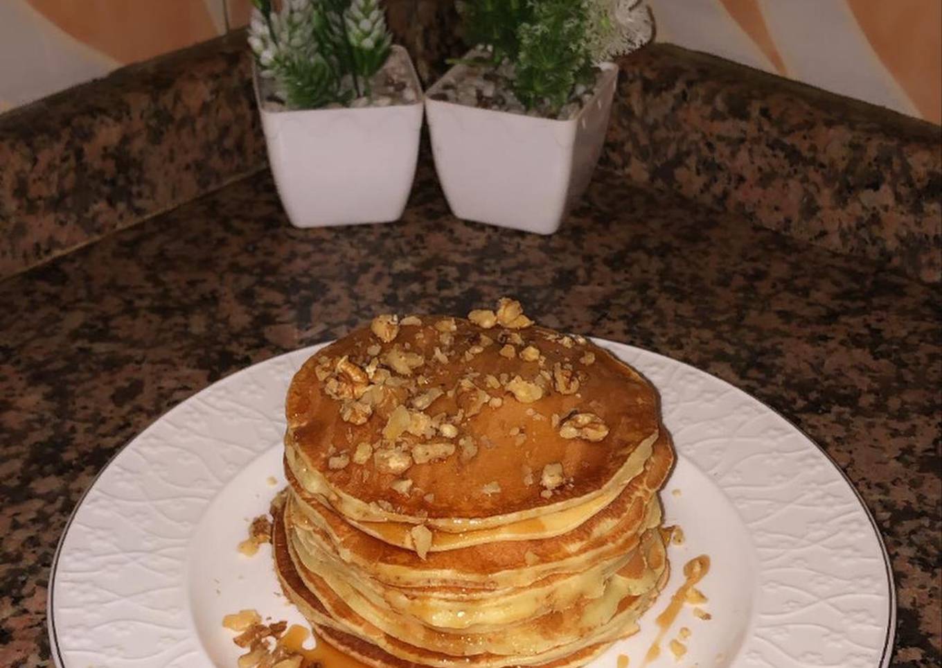 Pancakes au miel 😋🍯