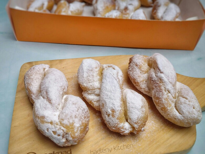 Resep Donat Kepang Tape Singkong yang Lezat