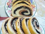 Roti tawar motif (tanpa telur)