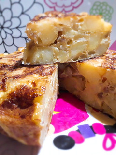 Una foto de Tortilla de papa fácil