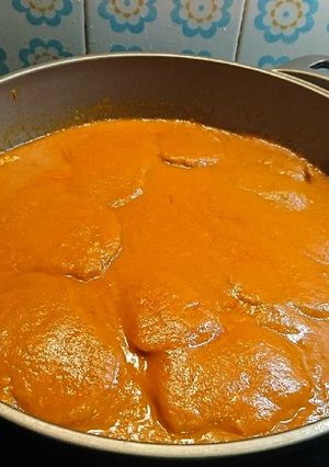 Una foto de Lengua guisada a mi manera