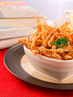 Foto resep Resep Jamur Enoki Goreng Crispy