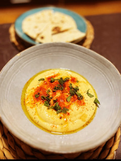 Una foto de Hummus rápido de aprovechamiento
