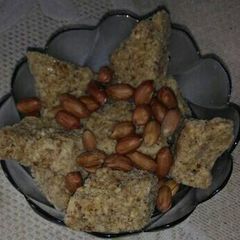 A picture of Mungfali barfi.