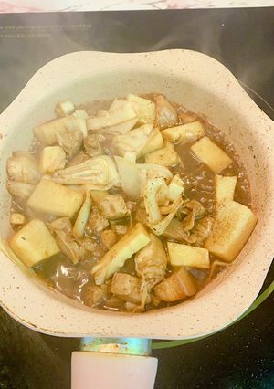 Hình của món Thịt kho măng.
