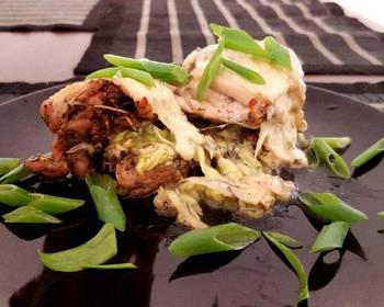 Fresh, Cooking Recipe Zucchini and Blue Cheese Stuffed Chicken Provenal Yummy