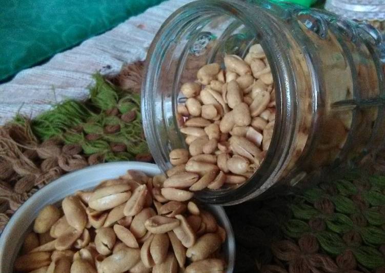 10 Resep: Kacang bawang renyah gurih g berminyak Anti Ribet!