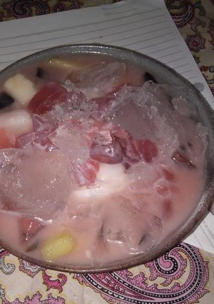 Foto resep Es campur 🍧...menu takjil yang bikin sewegerrrr tenannn 🤤