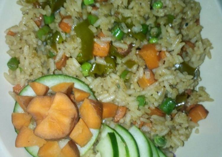 How to Prepare Super Quick Homemade Brown fried rice