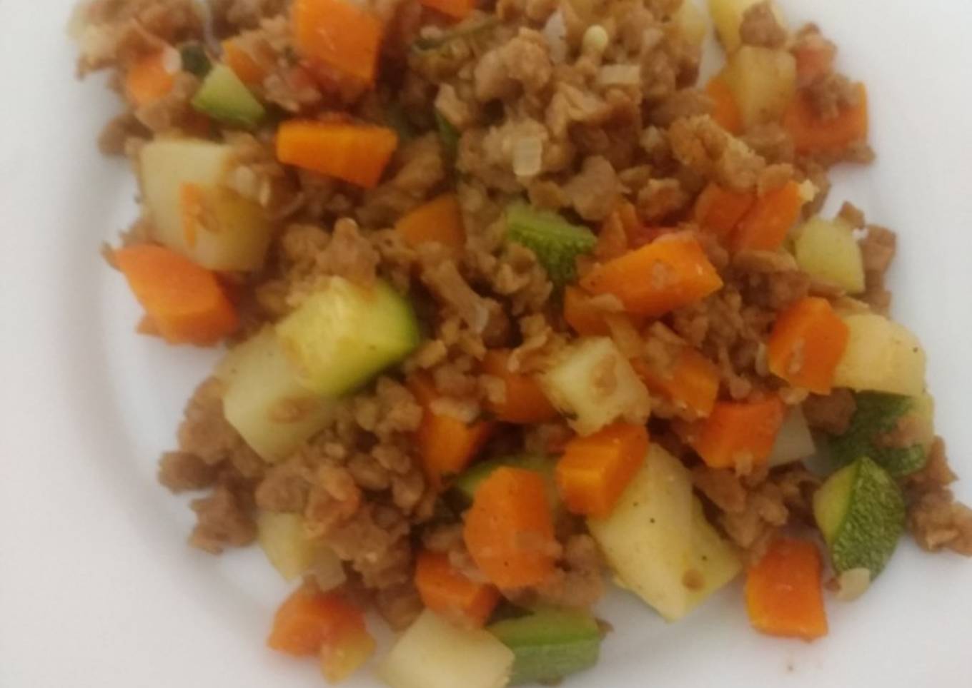 Picadillo de soya