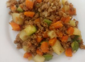 Una foto de Picadillo de soya