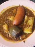 Guiso de lentejas con tupinambas