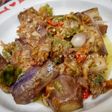 Sambal Ndadak terong