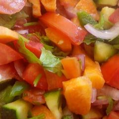 A picture of Vegetable salad.