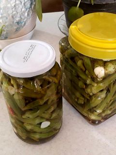 عکسی از دستور ترشی بامیه