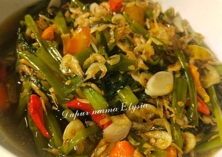 Resep Cah kangkung udang rebon yang Menggugah Selera