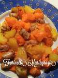 Tocchetti di zucca km zero patate e salsiccia al forno 👩‍🍳❤️🦁