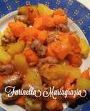 Tocchetti di zucca km zero patate e salsiccia al forno 👩‍🍳❤️🦁