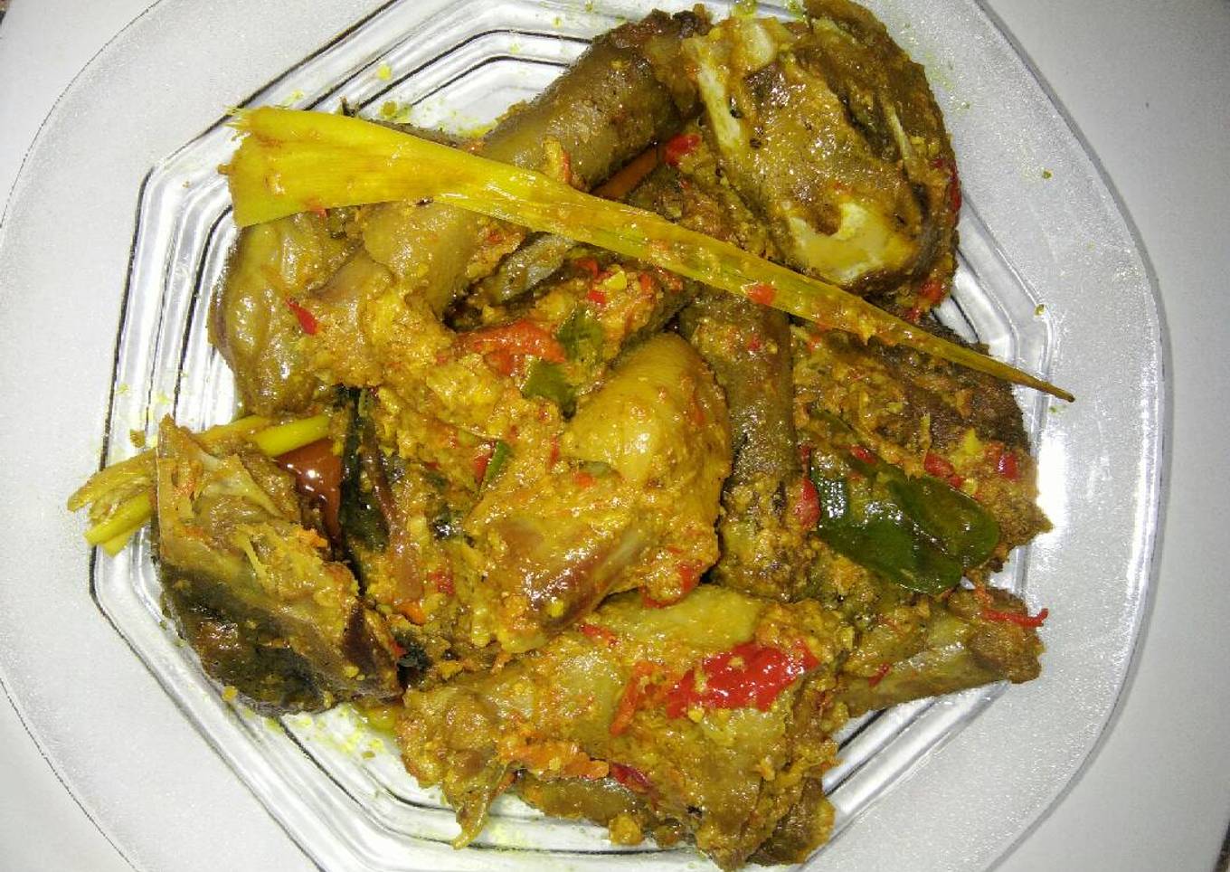 Leher Bebek bumbu ungkep