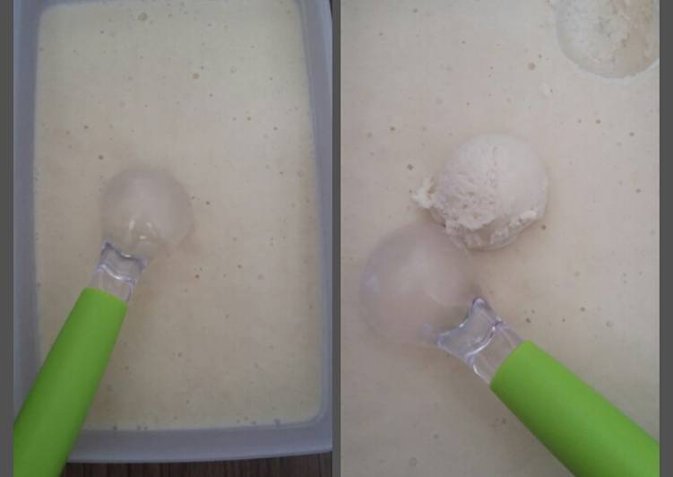 Es Cream Durian tanpa proses masak