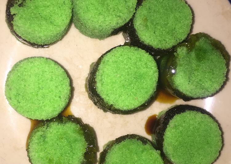 Kue putu home made bambu