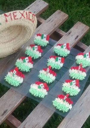 Una foto de Cupcake Viva México