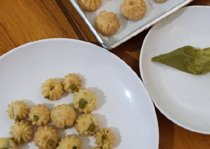 Anti Ribet, Bikin Soes kering green tea Enak Dan Mudah