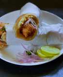 Kolkata style Egg Chicken Roll