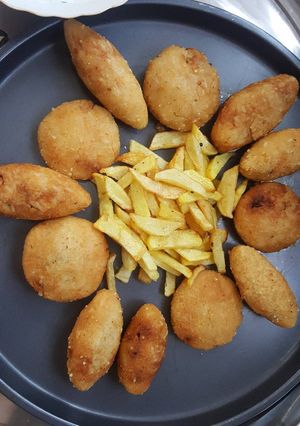 صورة لوصفة كبة رز بالعدس