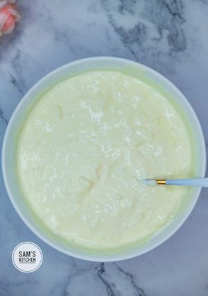 Coconut yoghurt ainihin hoton girkin