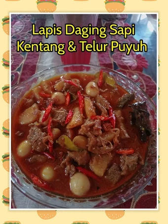 Cara Gampang Menyiapkan Resep Lapis Daging Sapi, Kentang &amp; Telur Puyuh yang Sempurna Anti Ribet, Bikin Ngiler