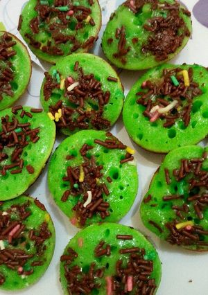 Foto resep Kue Cubit Hijau Daun