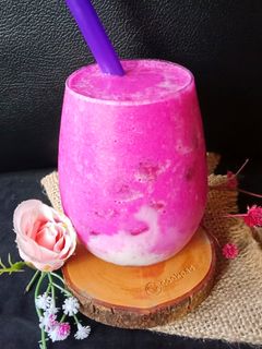 Foto resep Smoothies buah yoghurt