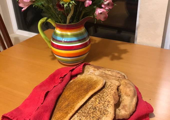 How to Make Super Quick Homemade Air Fryer Naan / Flat Bread