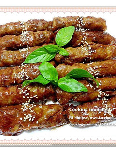 蔥燒肉捲 的食譜成品照片