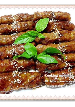 蔥燒肉捲 的食譜成品照片
