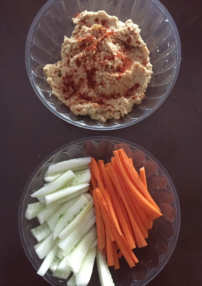 Una foto de Hummus de garbanzo