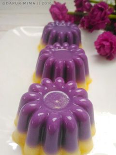 Foto resep Puding ubi ungu dan mentega