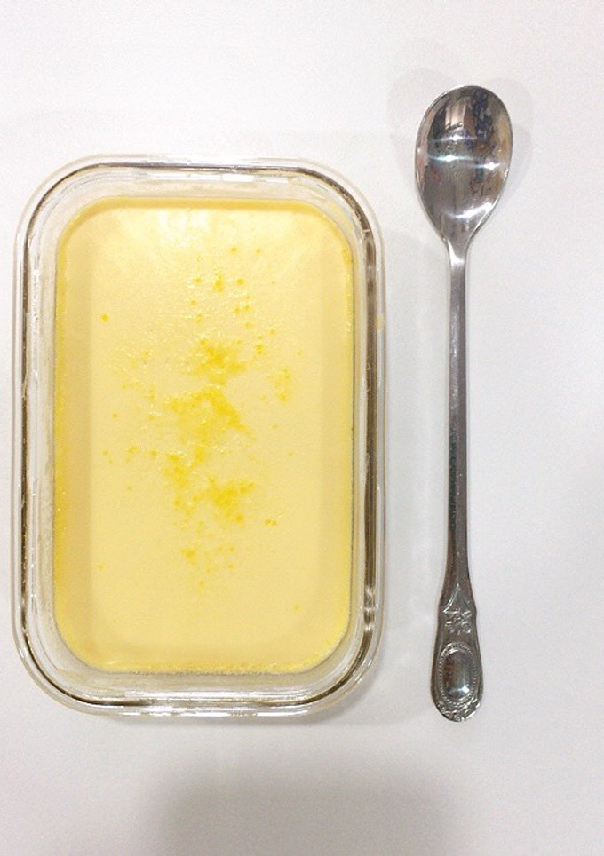 Hình của món Flan 5 bước.
