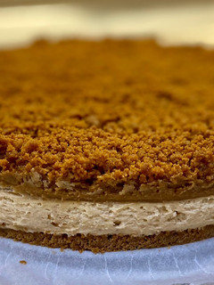 Una foto de Tarta de galletas de caramelo