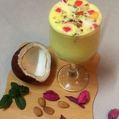 Coconut Mango Mastani A picture of Coconut Mango Mastani.