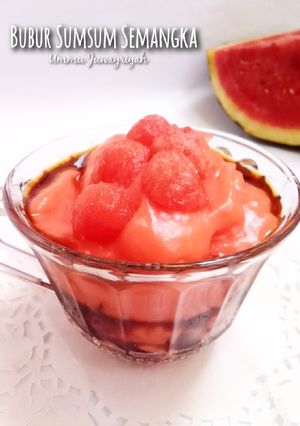 Foto resep Bubur Samsum Semangka
