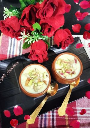 A picture of Royal Shahi phirni.