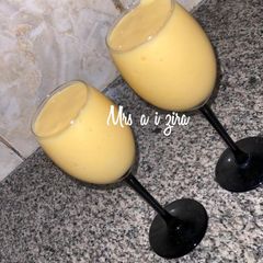 A picture of Mango lassi.
