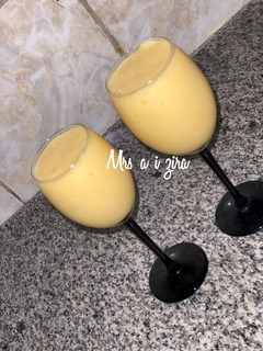 A picture of Mango lassi.