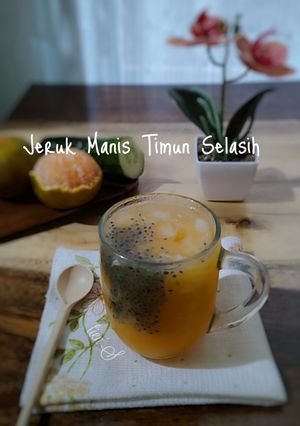 Foto resep Jeruk Manis Timun Selasih