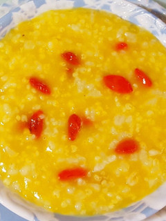 南瓜小米粥 ⭐ 電鍋料理 的食譜成品照片