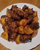 Beef Fingers with Potato