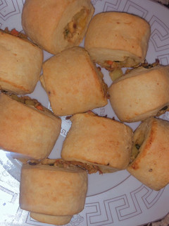 A picture of Chicken roll.