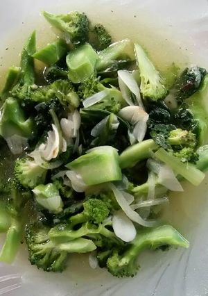 Foto resep Ca brokoli sawi hijau